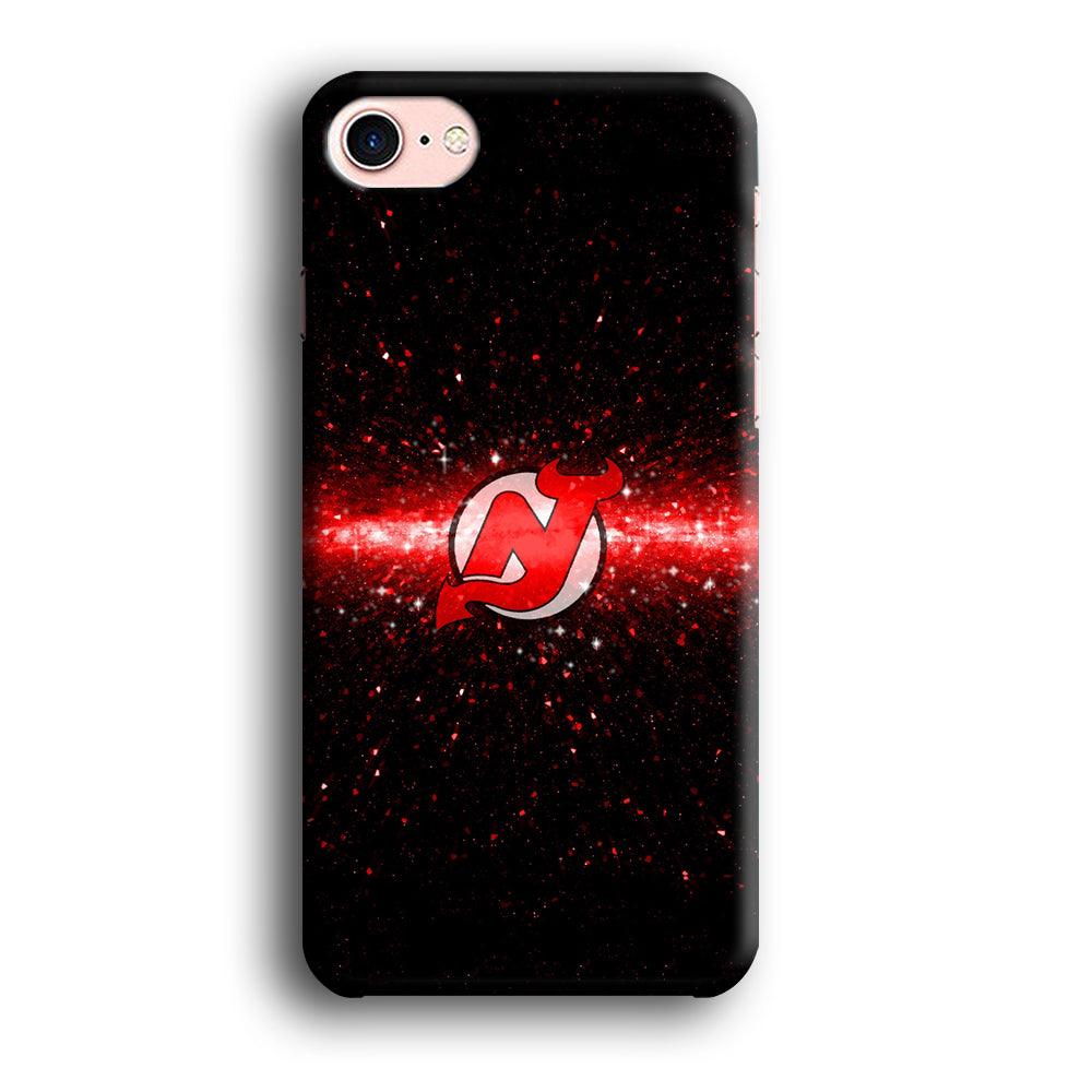 Hockey New Jersey Devils NHL 001 iPhone SE 2020 Case-Plastic / Full Wrap (3D Case)-Xtracase
