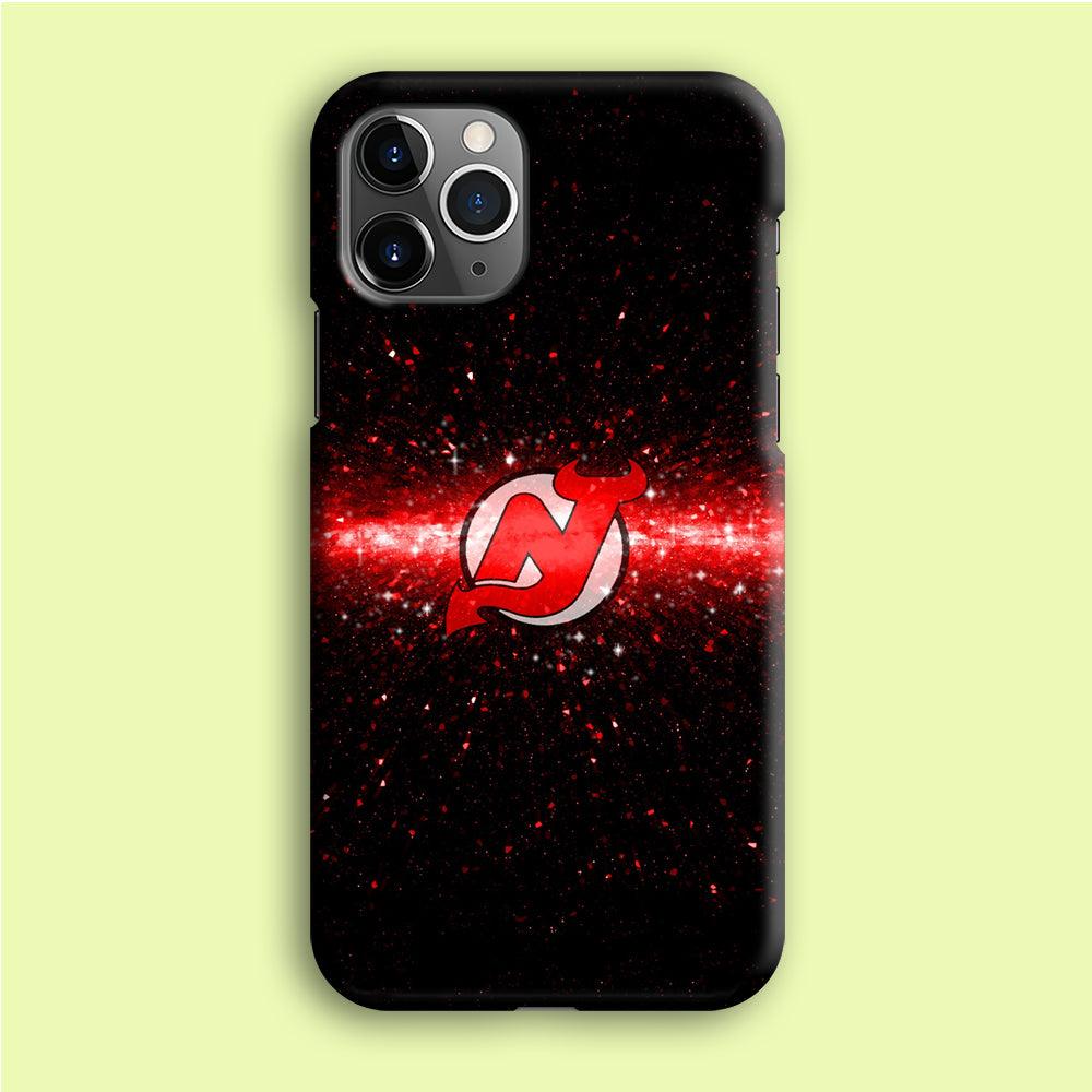 Hockey New Jersey Devils NHL 001 iPhone 12 Pro Max Case-Plastic / Full Wrap (3D Case)-Xtracase
