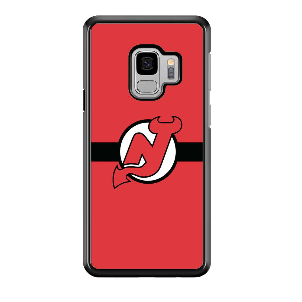Hockey New Jersey Devils NHL 002 Samsung Galaxy S9 Case-Plastic / Full Wrap (3D Case)-Xtracase
