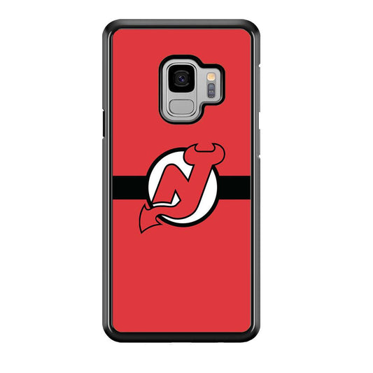 Hockey New Jersey Devils NHL 002 Samsung Galaxy S9 Case-Plastic / Full Wrap (3D Case)-Xtracase
