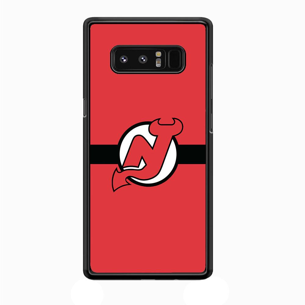 Hockey New Jersey Devils NHL 002 Samsung Galaxy Note 8 Case-Plastic / Full Wrap (3D Case)-Xtracase