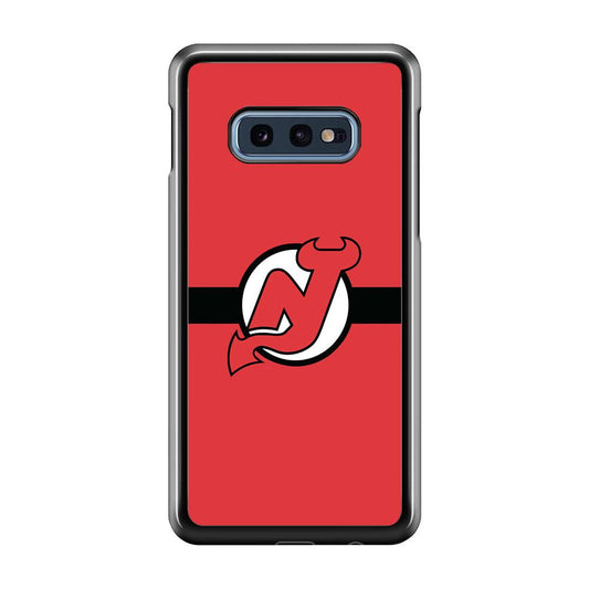 Hockey New Jersey Devils NHL 002 Samsung Galaxy S10E Case-Plastic / Full Wrap (3D Case)-Xtracase
