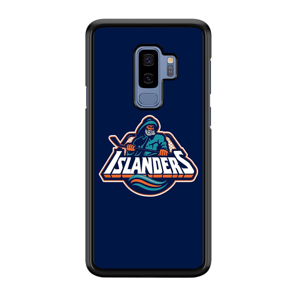Hockey New York Islanders NHL 001 Samsung Galaxy S9 Plus Case-Plastic / Full Wrap (3D Case)-Xtracase
