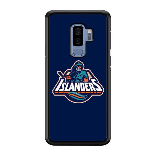 Hockey New York Islanders NHL 001 Samsung Galaxy S9 Plus Case-Plastic / Full Wrap (3D Case)-Xtracase