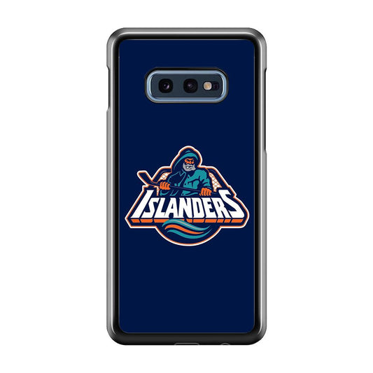 Hockey New York Islanders NHL 001 Samsung Galaxy S10E Case-Plastic / Full Wrap (3D Case)-Xtracase