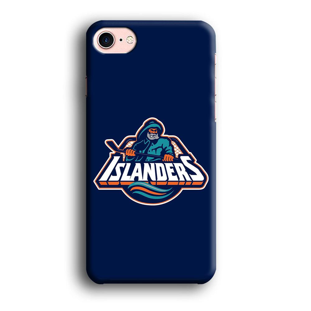 Hockey New York Islanders NHL 001 iPhone SE 2020 Case-Plastic / Full Wrap (3D Case)-Xtracase