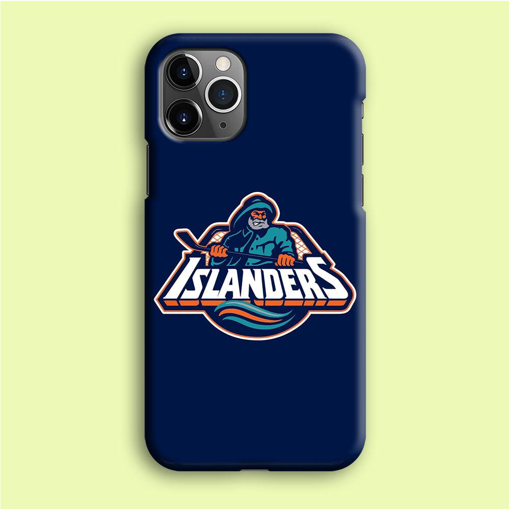 Hockey New York Islanders NHL 001 iPhone 12 Pro Case-Plastic / Full Wrap (3D Case)-Xtracase