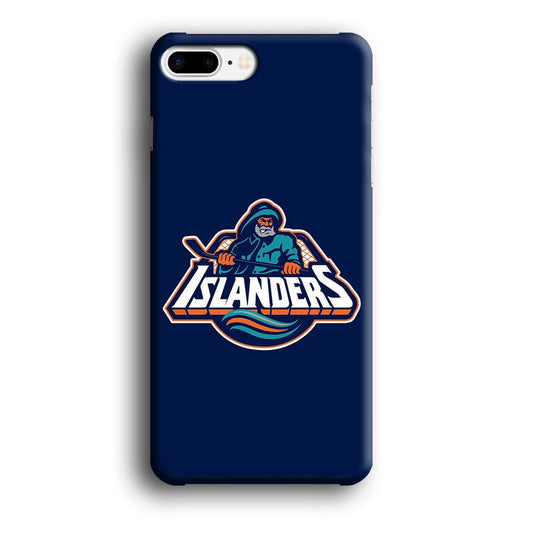 Hockey New York Islanders NHL 001 iPhone 8 Plus Case-Plastic / Full Wrap (3D Case)-Xtracase