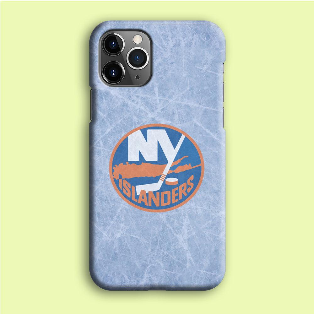 Hockey New York Islanders NHL 002 iPhone 12 Pro Case-Plastic / Full Wrap (3D Case)-Xtracase