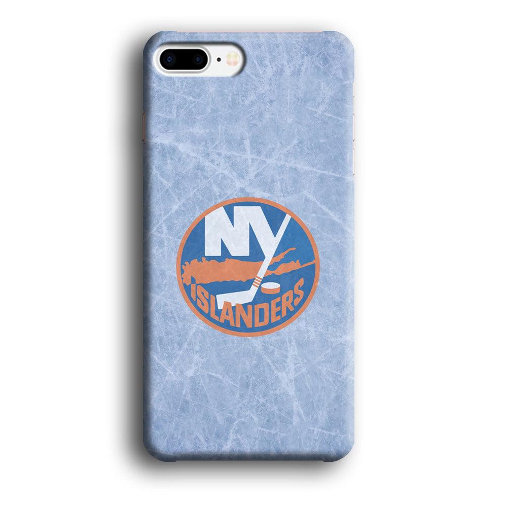 Hockey New York Islanders NHL 002 iPhone 8 Plus Case-Plastic / Full Wrap (3D Case)-Xtracase