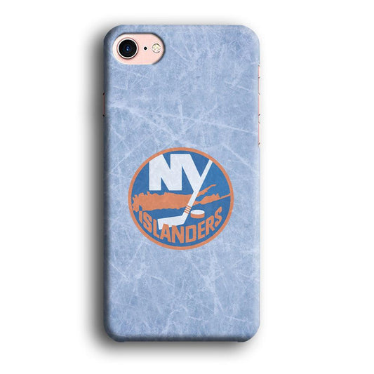 Hockey New York Islanders NHL 002 iPhone 8 Case-Plastic / Full Wrap (3D Case)-Xtracase