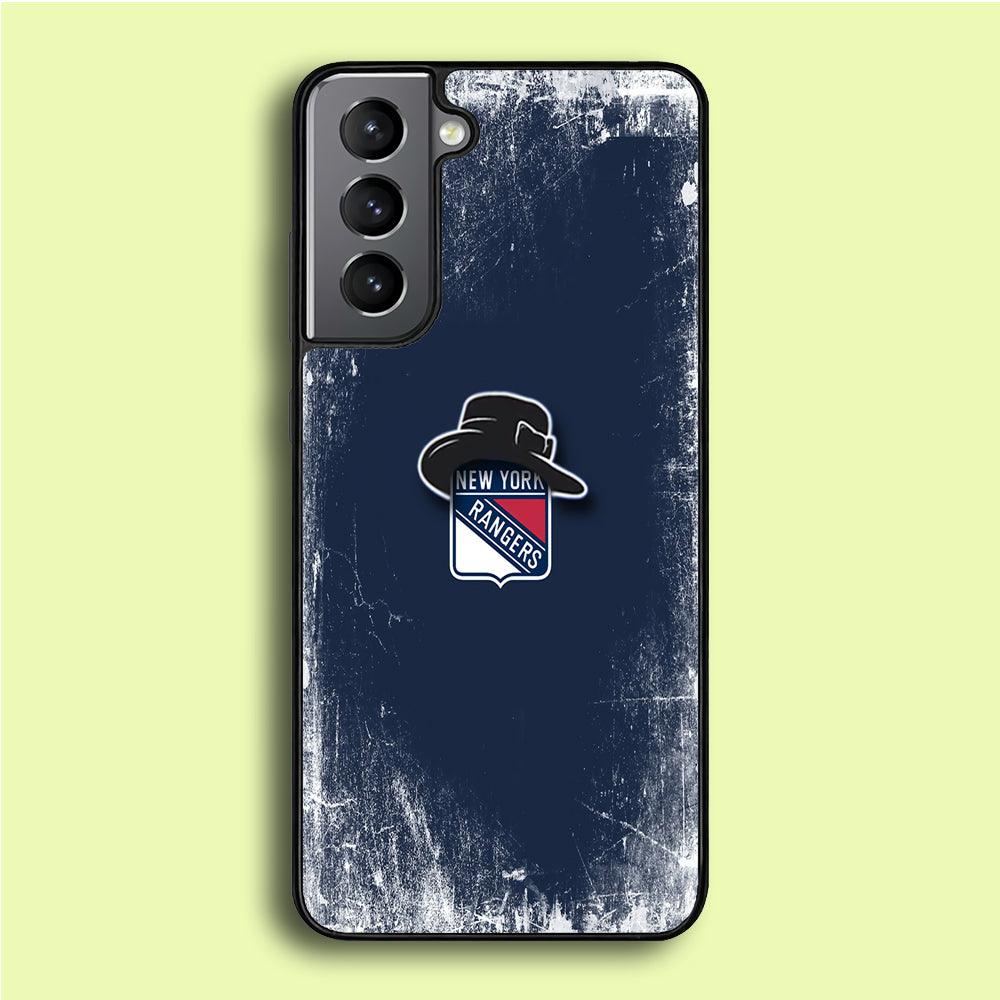 Hockey New York Rangers NHL 001 Samsung Galaxy A16 Case-Rubber / White (2D Case)-Xtracase