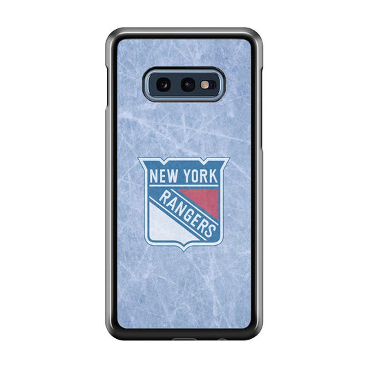 Hockey New York Rangers NHL 002 Samsung Galaxy S10E Case-Plastic / Full Wrap (3D Case)-Xtracase