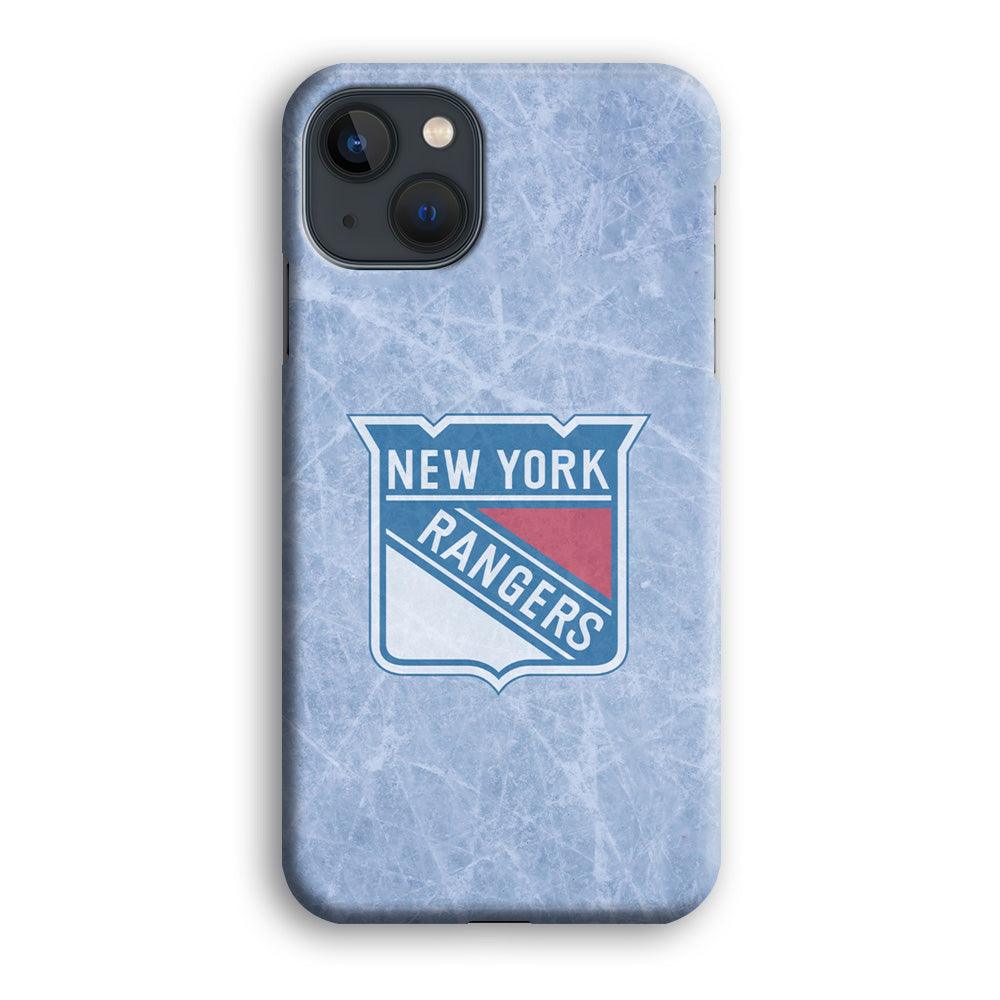 Hockey New York Rangers NHL 002 iPhone 13 Mini Case-Plastic / Full Wrap (3D Case)-Xtracase