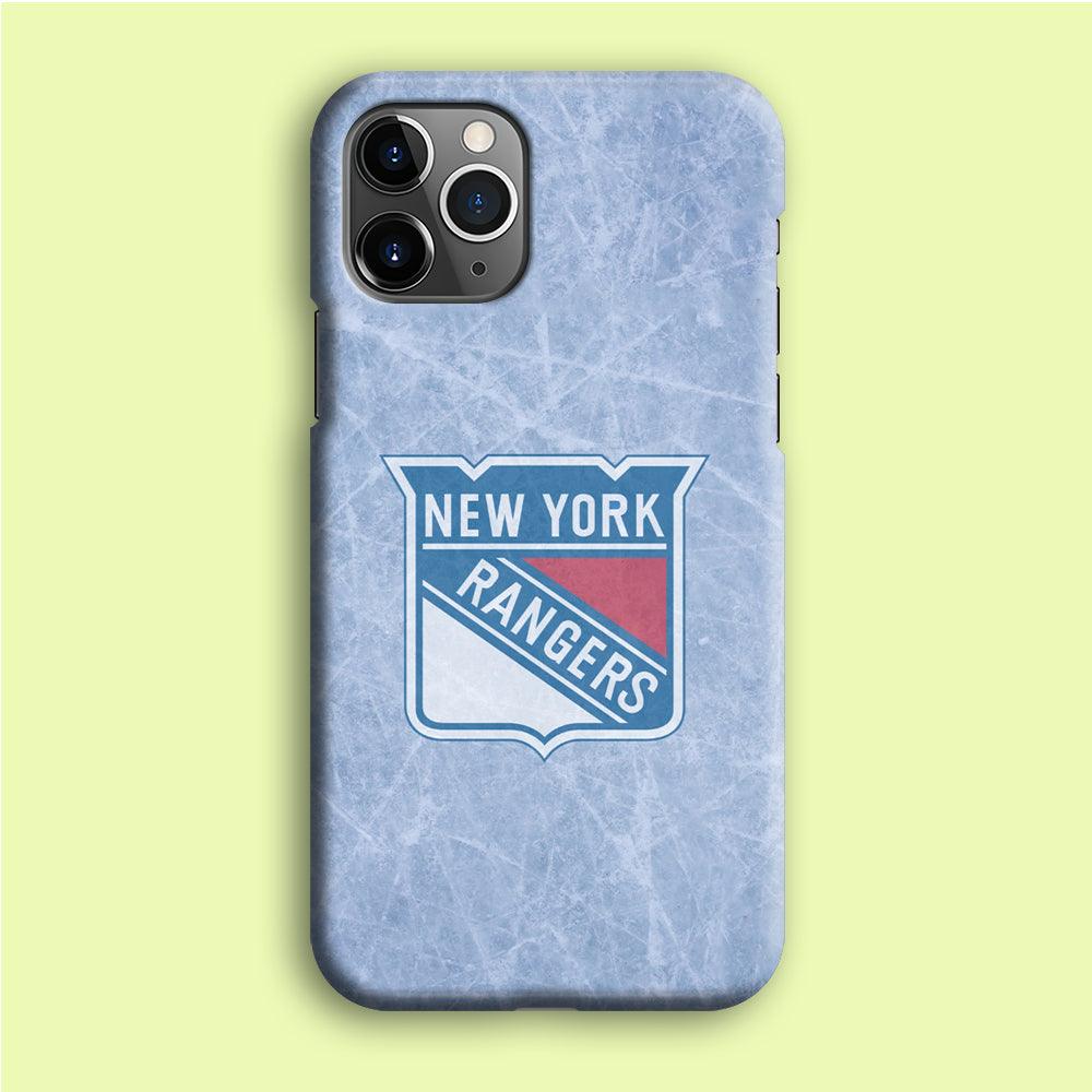 Hockey New York Rangers NHL 002 iPhone 12 Pro Case-Plastic / Full Wrap (3D Case)-Xtracase