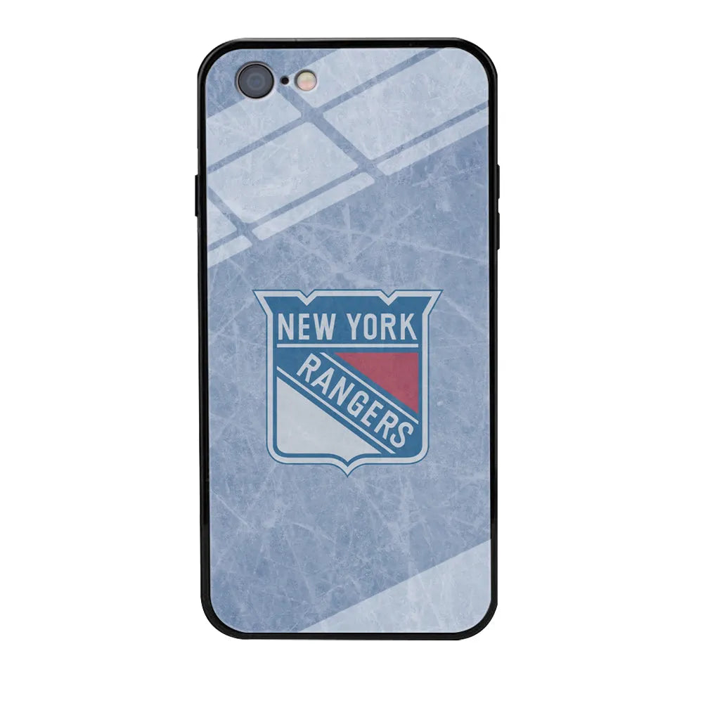 Hockey New York Rangers NHL 002 iPhone 6 | 6s Case-Tempered Glass Case-Xtracase