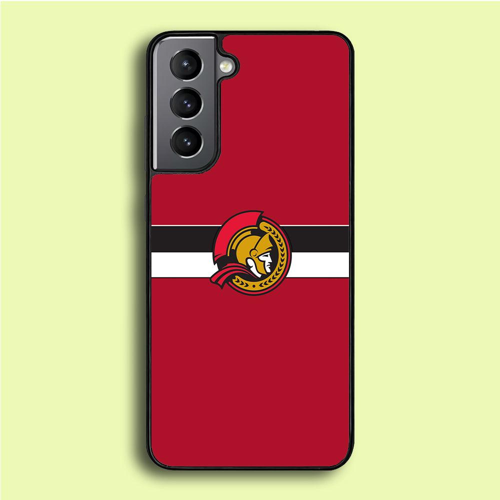 Hockey Ottawa Senators NHL 001 Samsung Galaxy A16 Case-Rubber / Black (2D Case)-Xtracase