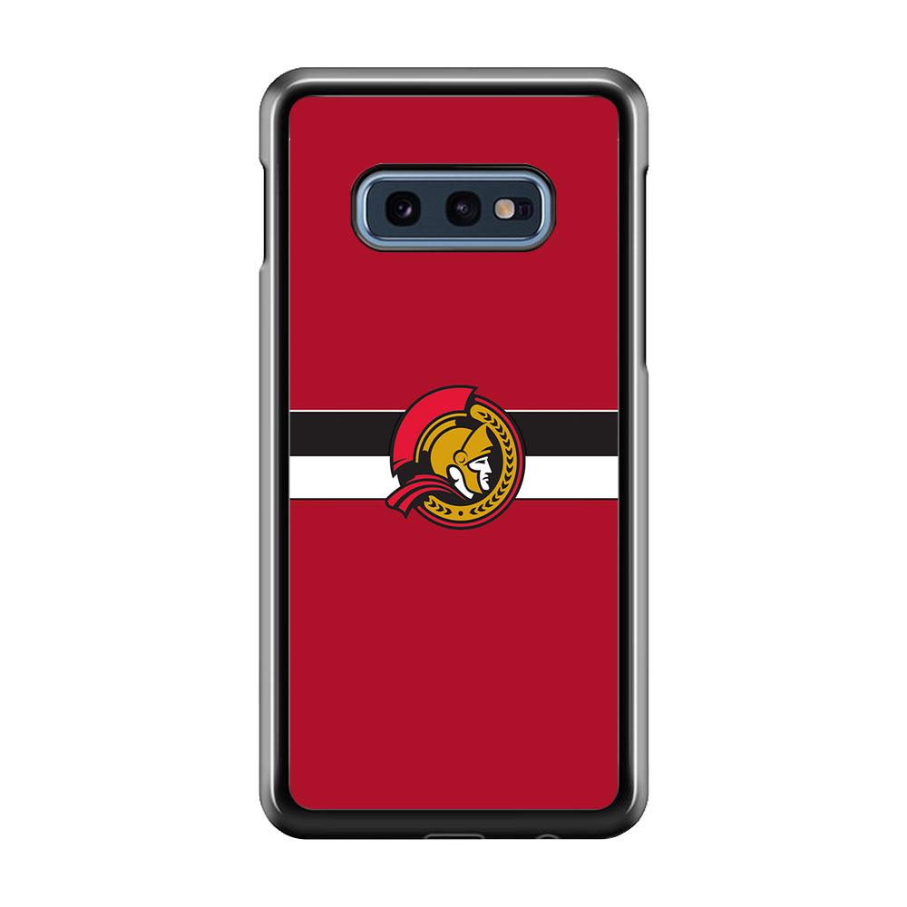 Hockey Ottawa Senators NHL 001 Samsung Galaxy S10E Case-Plastic / Full Wrap (3D Case)-Xtracase
