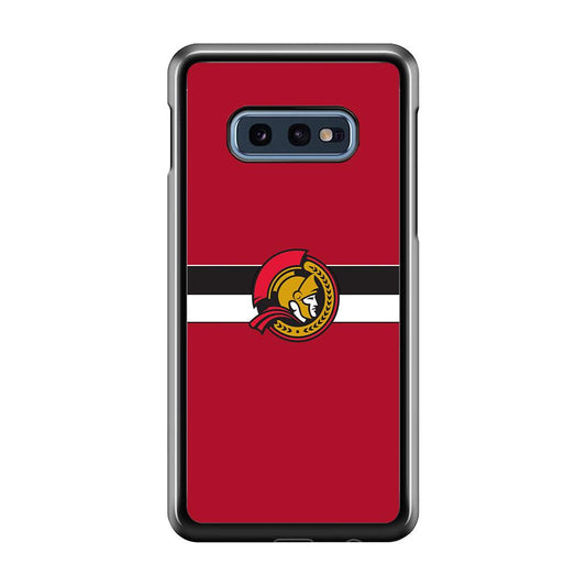 Hockey Ottawa Senators NHL 001 Samsung Galaxy S10E Case-Plastic / Full Wrap (3D Case)-Xtracase