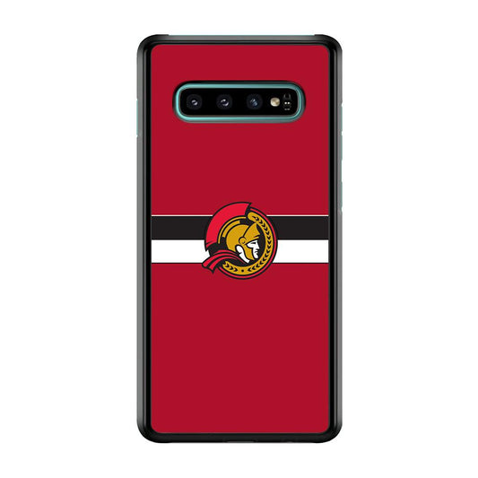Hockey Ottawa Senators NHL 001 Samsung Galaxy S10 Plus Case-Plastic / Full Wrap (3D Case)-Xtracase