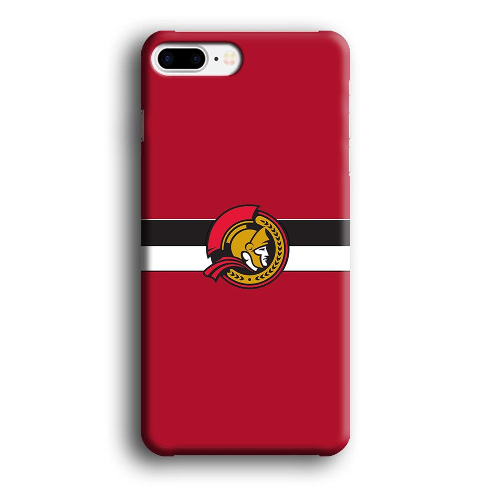Hockey Ottawa Senators NHL 001 iPhone 7 Plus Case-Plastic / Full Wrap (3D Case)-Xtracase