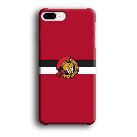 Hockey Ottawa Senators NHL 001 iPhone 7 Plus Case-Plastic / Full Wrap (3D Case)-Xtracase