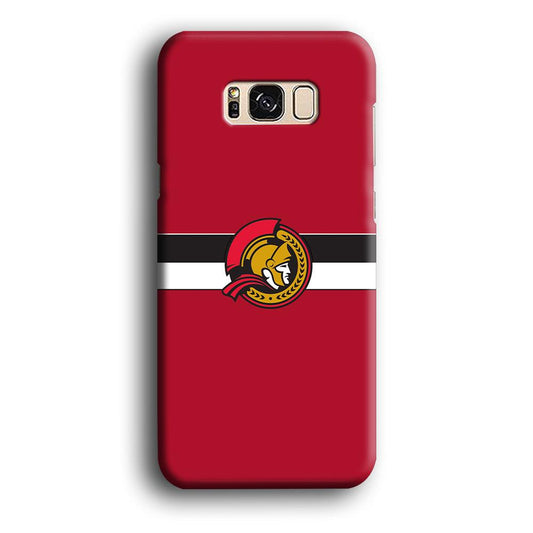 Hockey Ottawa Senators NHL 001 Samsung Galaxy S8 Case-Plastic / Full Wrap (3D Case)-Xtracase