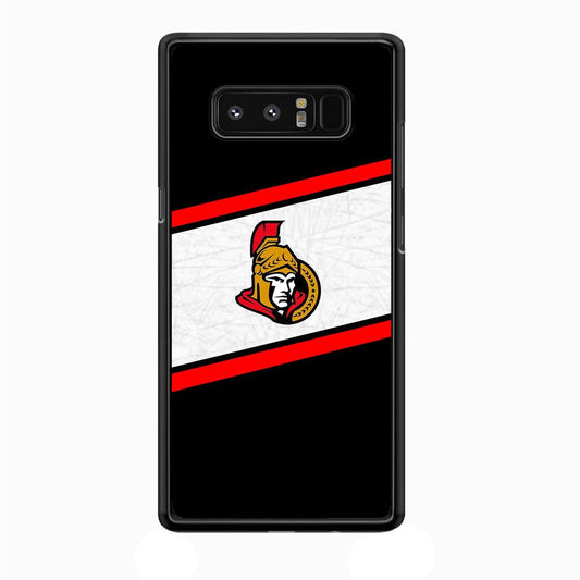 Hockey Ottawa Senators NHL 002 Samsung Galaxy Note 8 Case-Plastic / Full Wrap (3D Case)-Xtracase