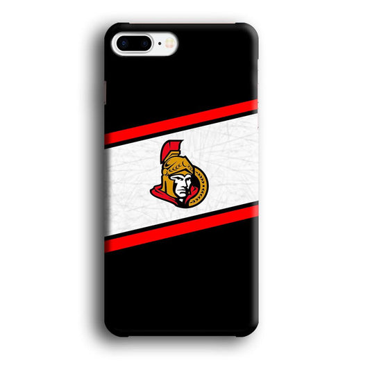 Hockey Ottawa Senators NHL 002 iPhone 7 Plus Case-Plastic / Full Wrap (3D Case)-Xtracase