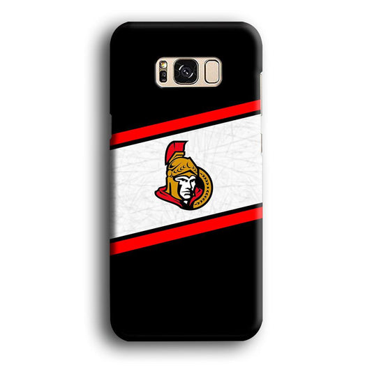 Hockey Ottawa Senators NHL 002 Samsung Galaxy S8 Case-Plastic / Full Wrap (3D Case)-Xtracase