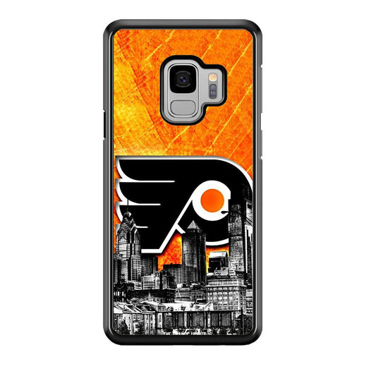 Hockey Philadelphia Flyers NHL 001 Samsung Galaxy S9 Case-Plastic / Full Wrap (3D Case)-Xtracase