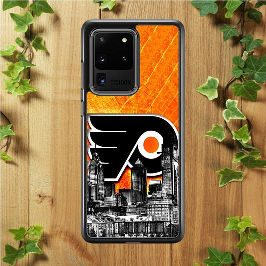 Hockey Philadelphia Flyers NHL 001 Samsung Galaxy S20 Ultra Case-Plastic / Full Wrap (3D Case)-Xtracase