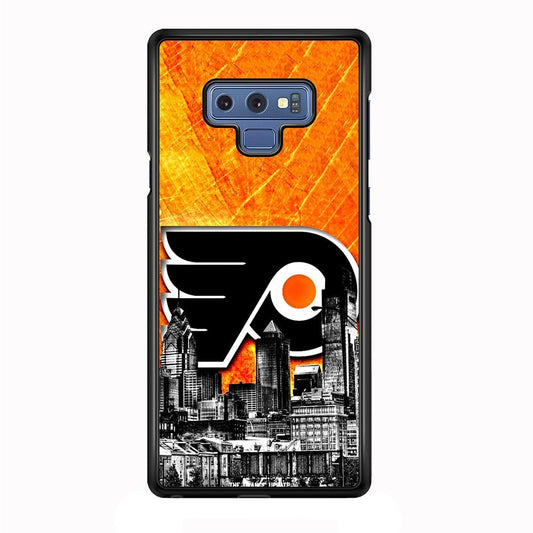 Hockey Philadelphia Flyers NHL 001 Samsung Galaxy Note 9 Case-Plastic / Full Wrap (3D Case)-Xtracase