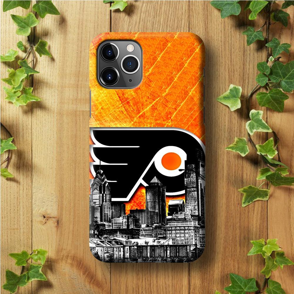Hockey Philadelphia Flyers NHL 001 iPhone 11 Pro Case-Plastic / Full Wrap (3D Case)-Xtracase
