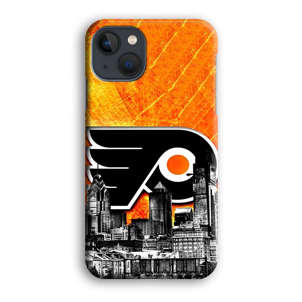 Hockey Philadelphia Flyers NHL 001 iPhone 13 Case-Plastic / Full Wrap (3D Case)-Xtracase