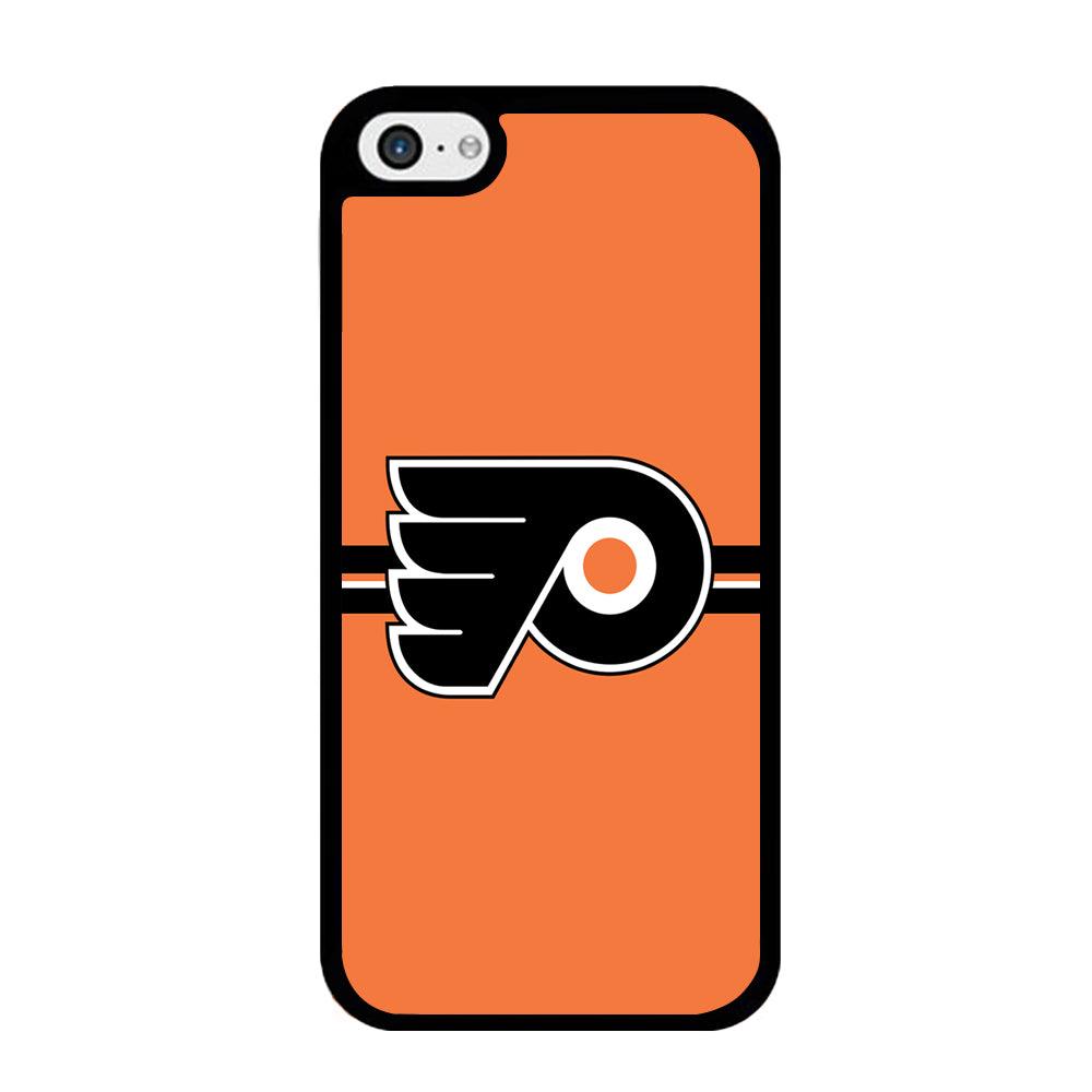 Hockey Philadelphia Flyers NHL 002 iPhone 5 | 5s Case-Rubber / Black (2D Case)-Xtracase