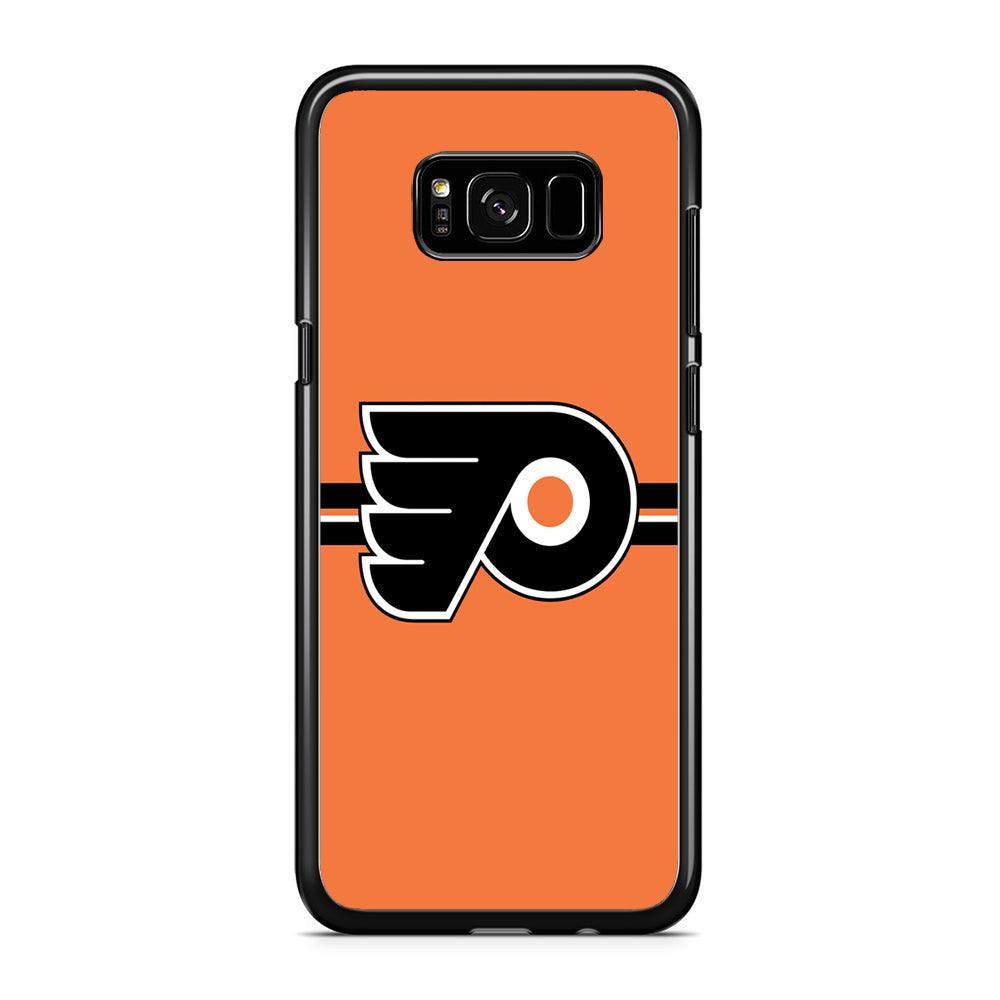 Hockey Philadelphia Flyers NHL 002 Samsung Galaxy S8 Plus Case-Rubber / Black (2D Case)-Xtracase