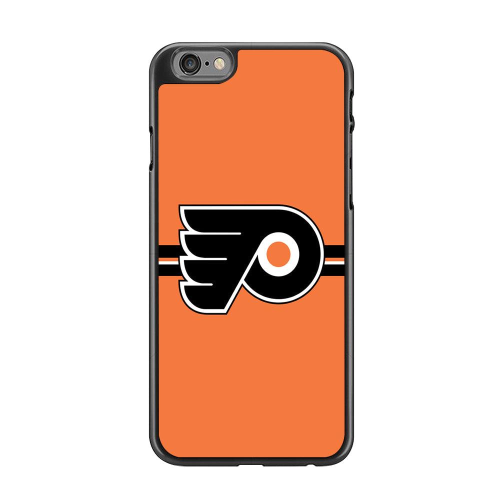 Hockey Philadelphia Flyers NHL 002 iPhone 6 Plus | 6s Plus Case-Rubber / Black (2D Case)-Xtracase