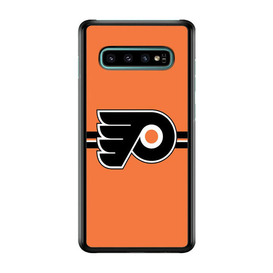 Hockey Philadelphia Flyers NHL 002 Samsung Galaxy S10 Case-Plastic / Full Wrap (3D Case)-Xtracase