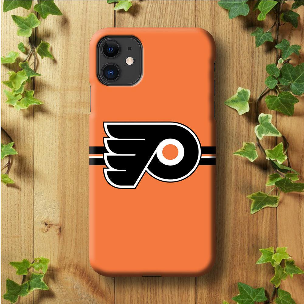 Hockey Philadelphia Flyers NHL 002 iPhone 11 Case-Plastic / Full Wrap (3D Case)-Xtracase