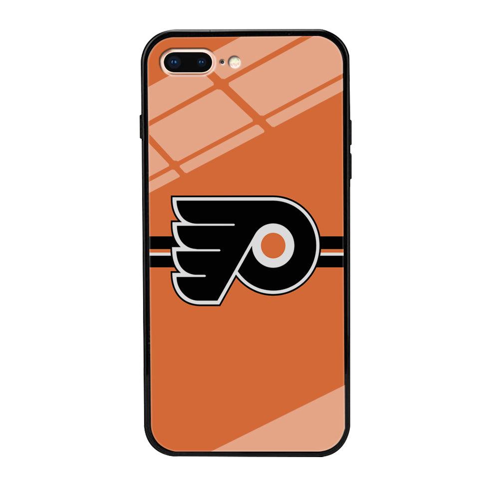 Hockey Philadelphia Flyers NHL 002 iPhone 7 Plus Case-Tempered Glass Case-Xtracase