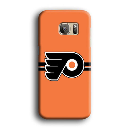 Hockey Philadelphia Flyers NHL 002 Samsung Galaxy S7 Case-Plastic / Full Wrap (3D Case)-Xtracase