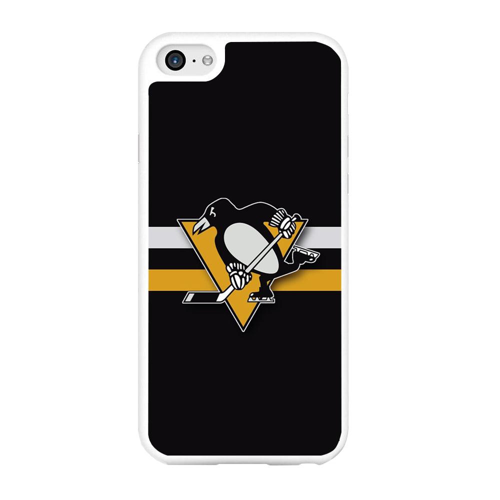 Hockey Pittsburgh Penguins NHL 001 iPhone 6 | 6s Case-Rubber / White (2D Case)-Xtracase