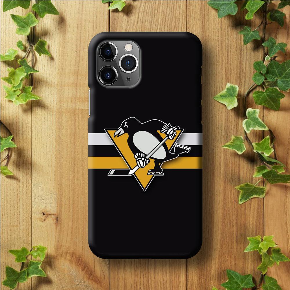 Hockey Pittsburgh Penguins NHL 001 iPhone 11 Pro Max Case-Plastic / Full Wrap (3D Case)-Xtracase