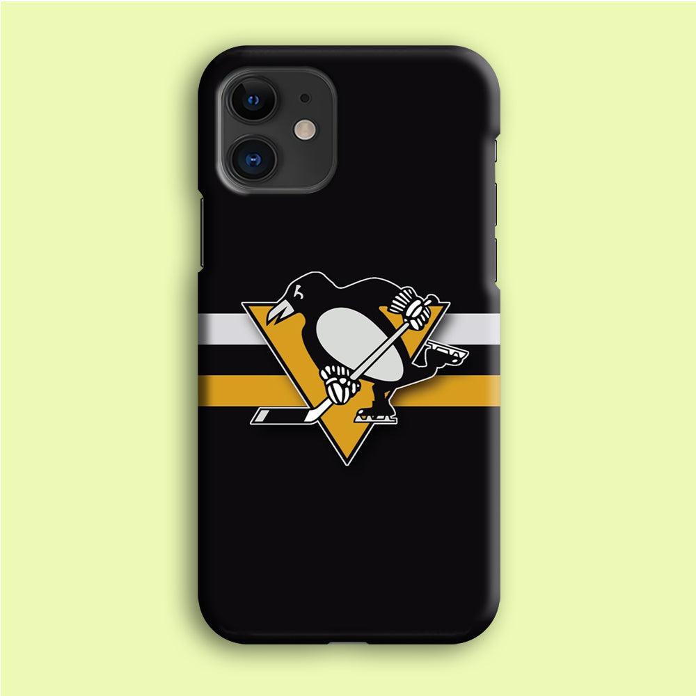 Hockey Pittsburgh Penguins NHL 001 iPhone 12 Mini Case-Plastic / Full Wrap (3D Case)-Xtracase