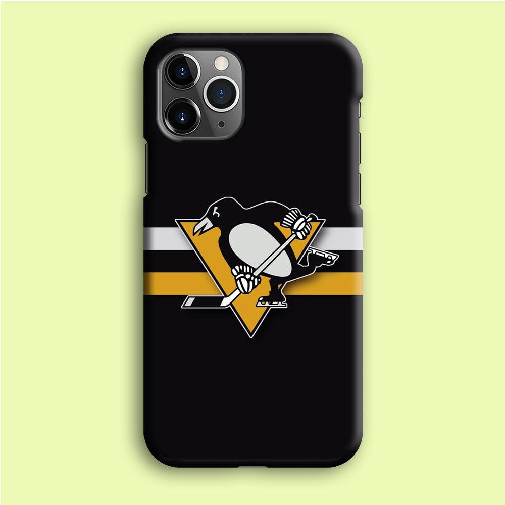 Hockey Pittsburgh Penguins NHL 001 iPhone 12 Pro Case-Plastic / Full Wrap (3D Case)-Xtracase