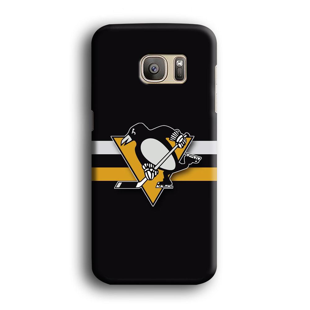 Hockey Pittsburgh Penguins NHL 001 Samsung Galaxy S7 Case-Plastic / Full Wrap (3D Case)-Xtracase