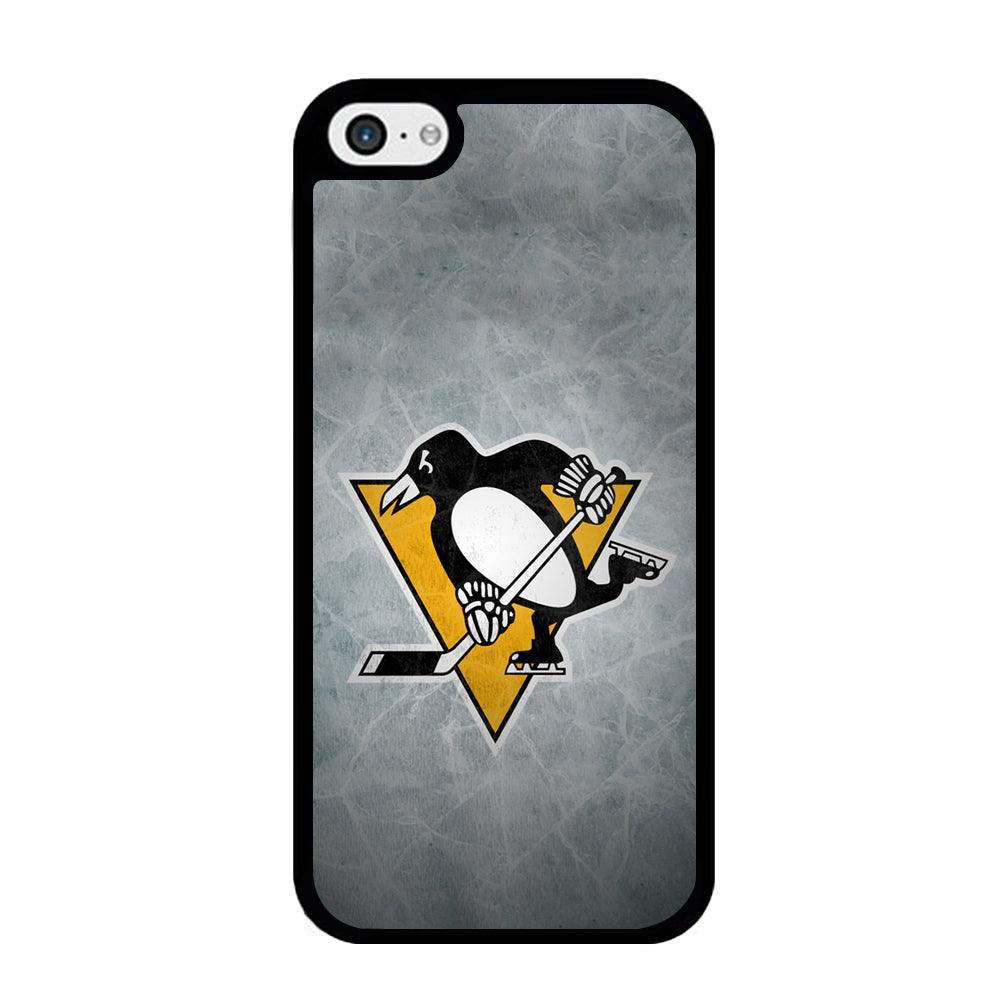 Hockey Pittsburgh Penguins NHL 002 iPhone 5 | 5s Case-Rubber / Black (2D Case)-Xtracase