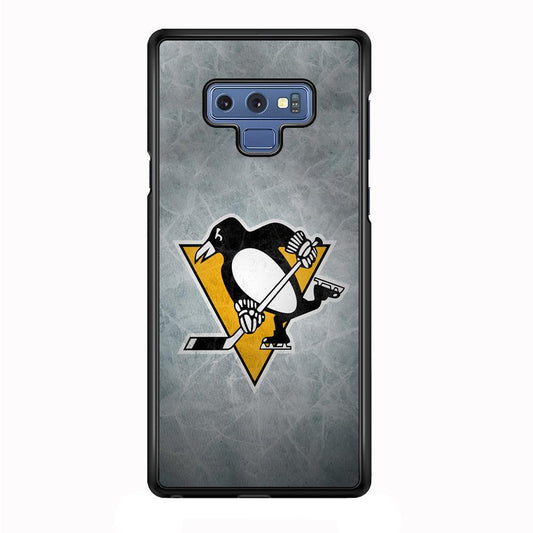 Hockey Pittsburgh Penguins NHL 002 Samsung Galaxy Note 9 Case-Plastic / Full Wrap (3D Case)-Xtracase