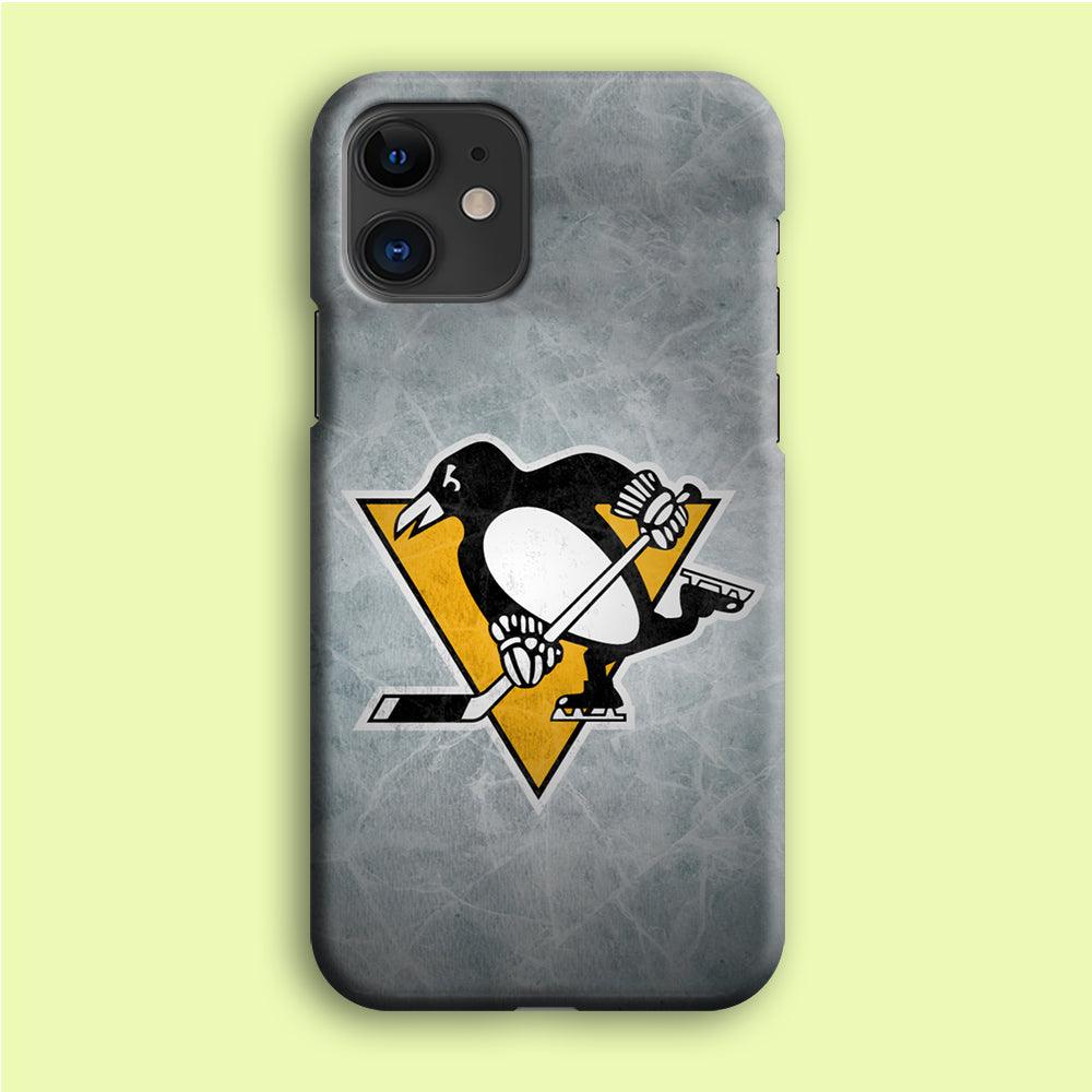 Hockey Pittsburgh Penguins NHL 002 iPhone 12 Mini Case-Plastic / Full Wrap (3D Case)-Xtracase